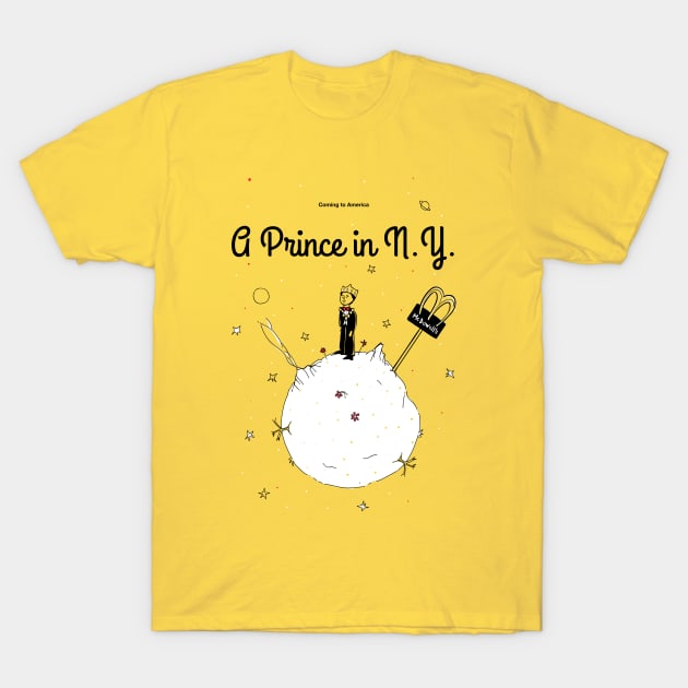 A Little Prince in NY T-Shirt by quadrin